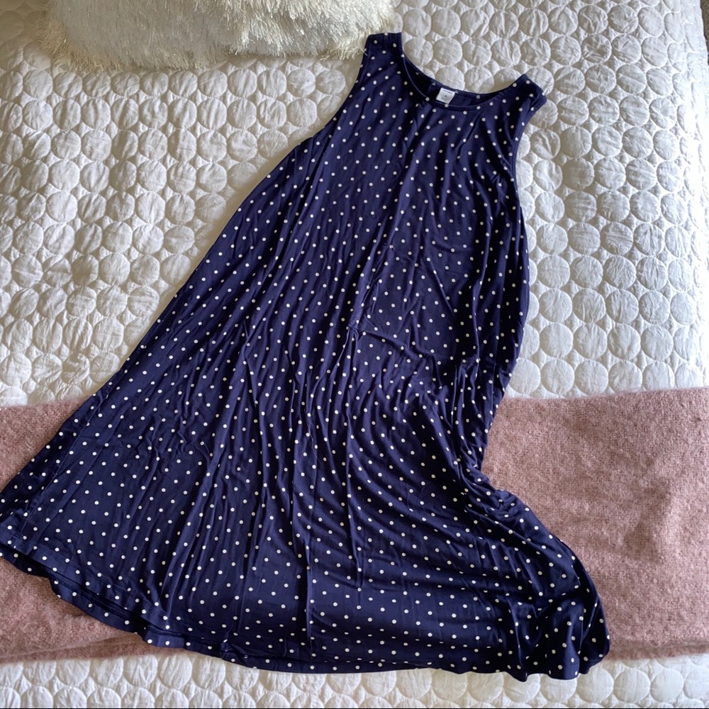 Navy polka dot dress - Old Navy